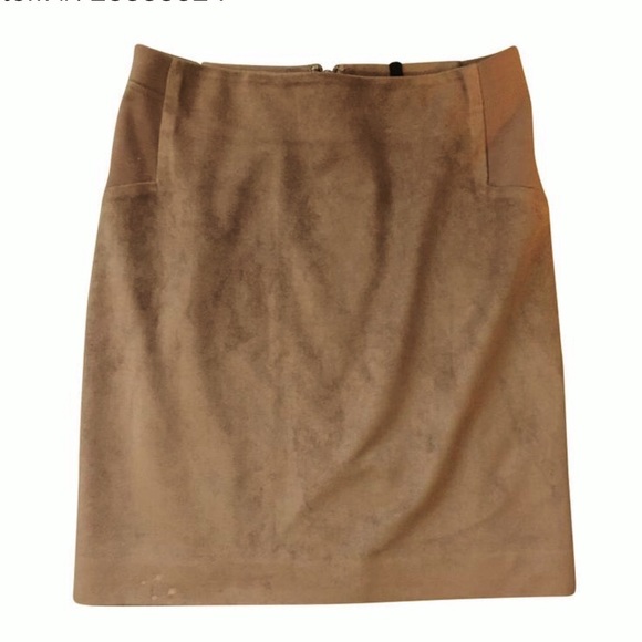 BCBGMaxAzria Dresses & Skirts - BCBGMaxAzria Faux Suede Skirt